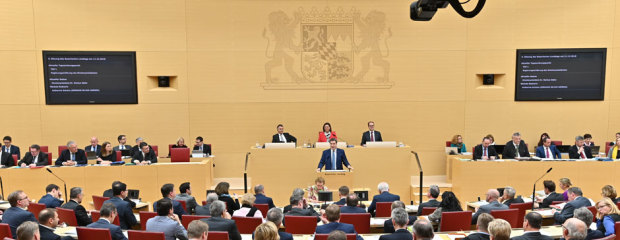 Blick in den Bayerischen Land-Tag Blick in den Bayerischen Land-Tag
