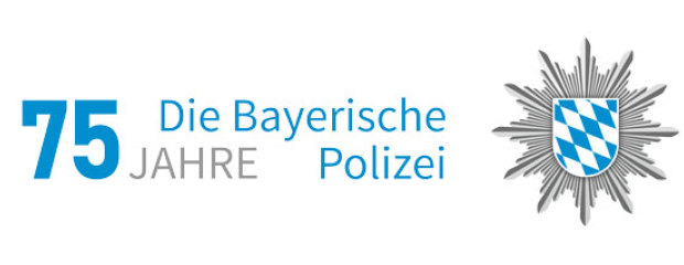 75 Jahre Polizei Logo: 75 Jahre Polizei