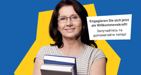 Handzettel Willkommenskraft