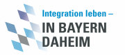 Logo "Integration leben - in Bayern daheim"